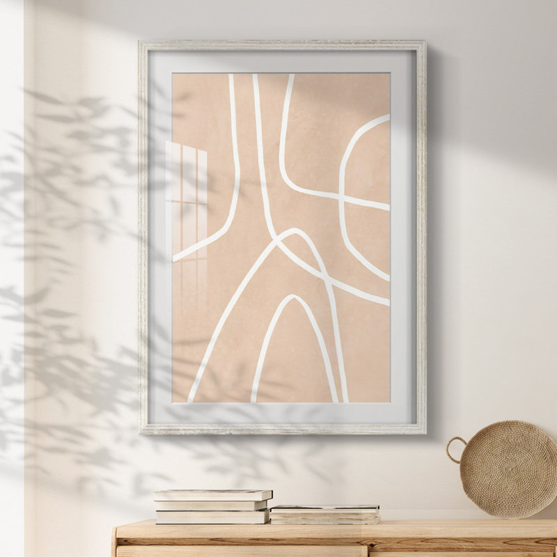 Clean Clean I - impression encadrée, H 28,5 po x l 20,5 po, Blanc