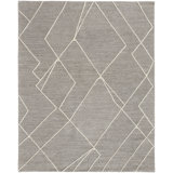 Thom Filicia Wool Abstract Area Rug in Gray