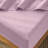 MooMee 100% Washed Cotton Fitted Sheet Extra Deep Pocket Linen Like Textured-107672076-107672081