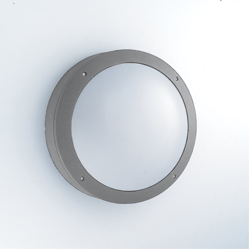 Wall Light, Frosted, Grey