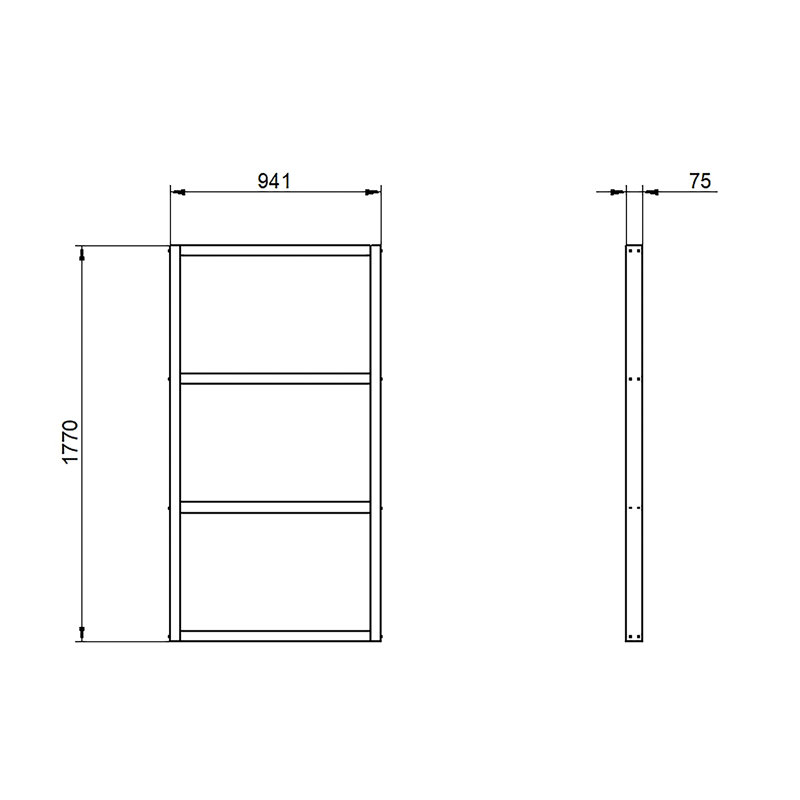 Shed Base Pressure Treated, 7.5cm H x 177cm W x 94.1cm D