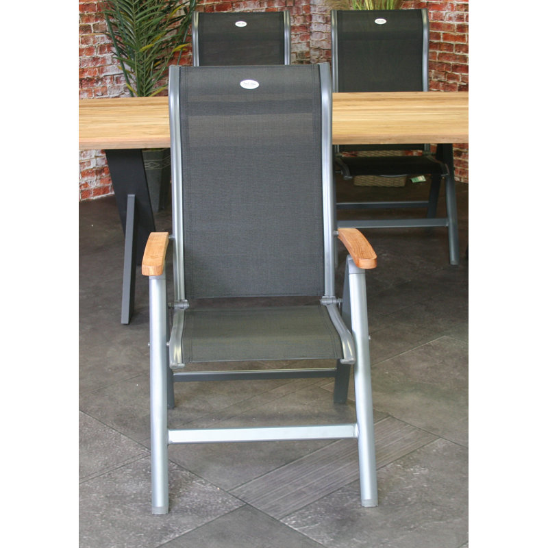 Sandhill Folding Patio Dining Armchair with Cushion