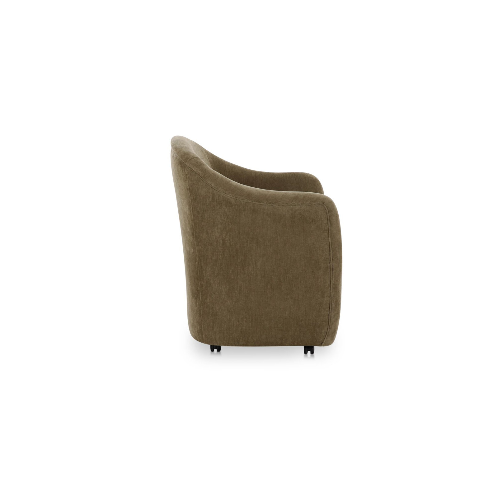 Myla Dining Armchair, Green Polyester