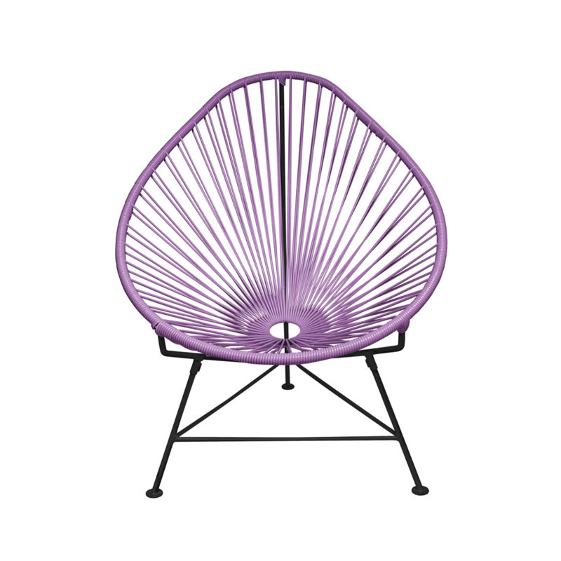 Chaise de jardin, Orchidée / noir