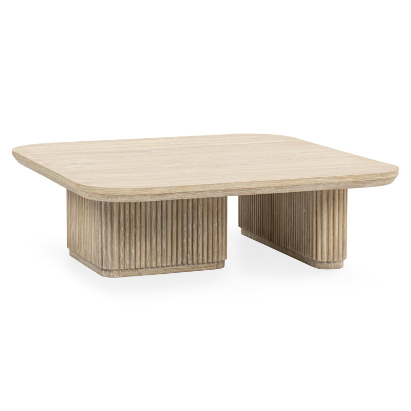 Table basse Vander, Crème délavée