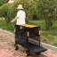 Chariot pliant de grande capacité avec chariot extensible-111947293
