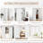 White Heat Proof Door Curtain, Foldable Insulated Panel for Kitchen & Entryway, 41.3" W x 78" H-117872356-117872357