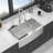 Premium Stainless Steel Kitchen Sink With Advanced Features For Optimal Functionality