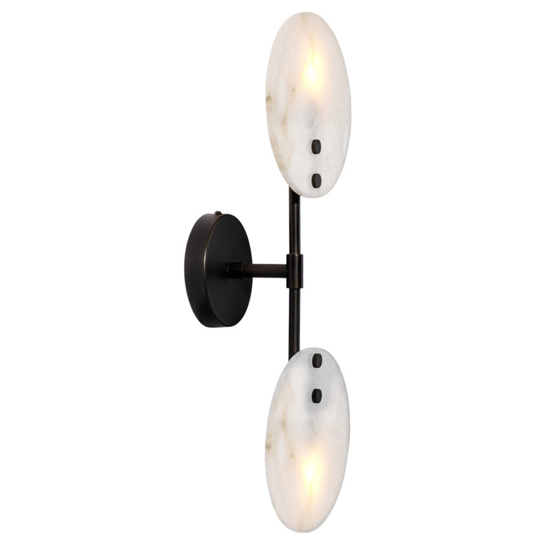 Oracle 2 - Light Armed Sconce, Bronze