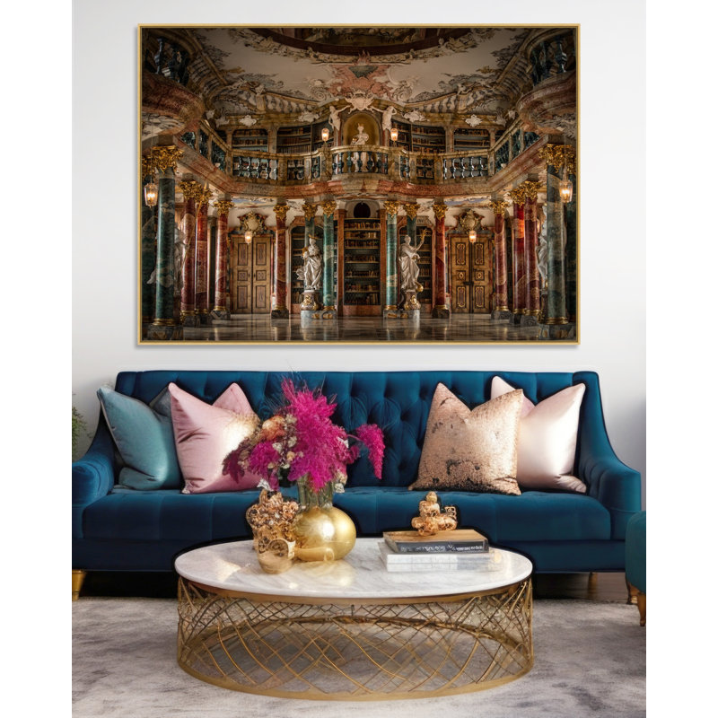 Ancient Library Print by Odekerken, Peter