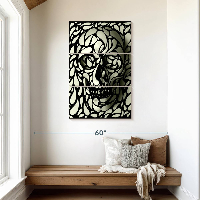 Kerner Skull I, 45" H x 28" W
