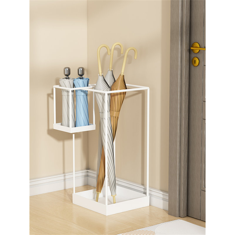 Porte-parapluies Kazem, Blanc