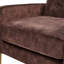 Fauteuil d'appoint à dossier capitonné Matson-857057013