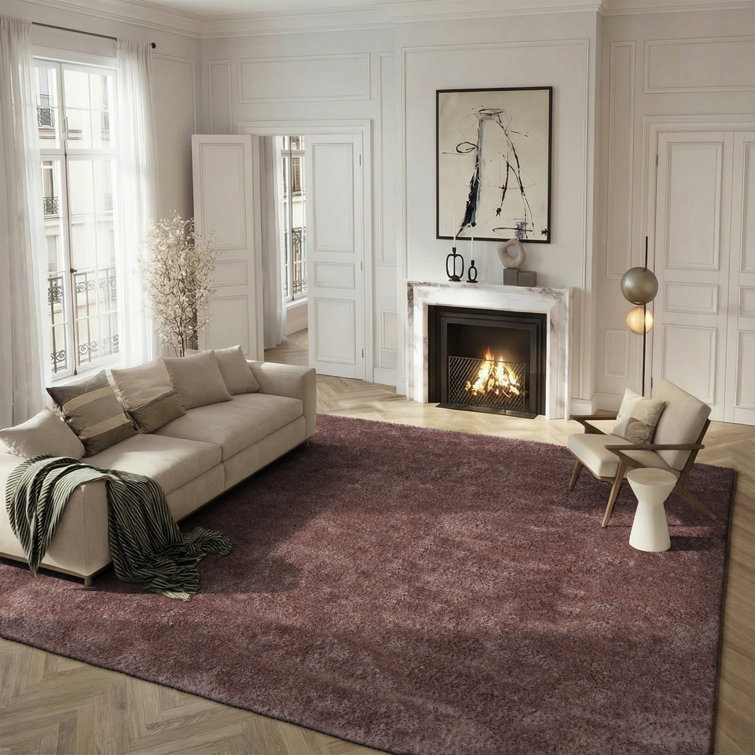 Bevan Handmade Tufted Taupe Area Rug