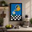 Watering the Daisy Modern - Wrapped Canvas-572583688-572583699