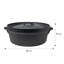 Klarstein Cast Iron Round Casserole Dish-68600702