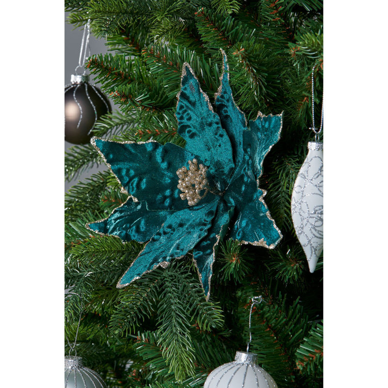 Fabric Poinsettia Arrangement