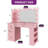 39.5" Makeup Vanity With Light Bulb And 4 Drawers-1570958430