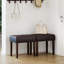 Tabouret de repose-pieds rectangulaire en cuir Nakendra-570125352-582534235