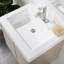 Ensemble de meuble-lavabo simple mural 24,5 "