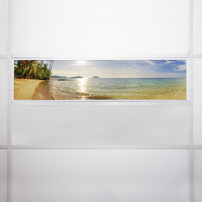 Beach Rectangle Fixture Component Ceiling Light