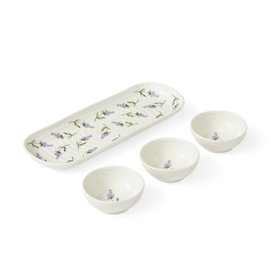 Ensemble de 3 bols et plateaux