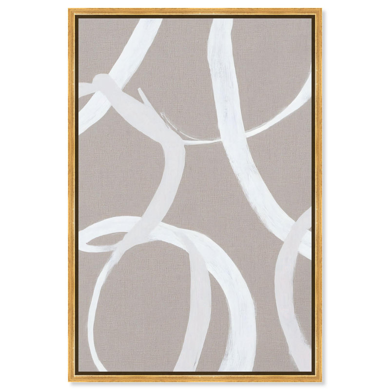 Reproduction d'art sur toile «Unbroken Loop» par Art Remedy, cadre blanc, 10 x 15, Cadre blanc, H 16 po x l 11 po