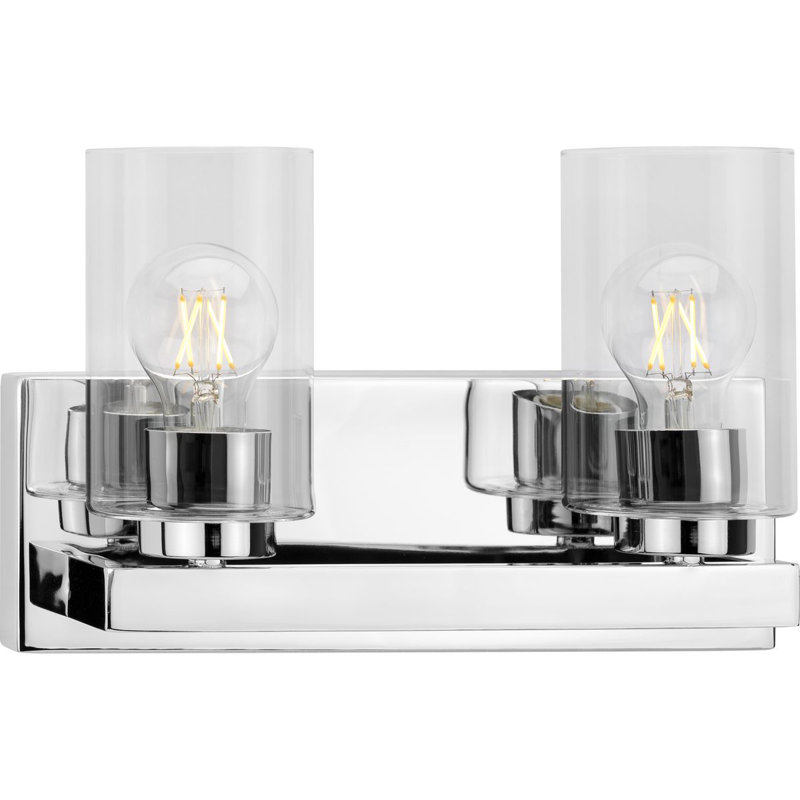 2 - Light Dimmable Vanity Light, White