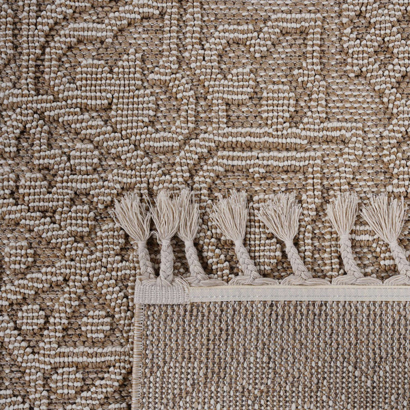 Medallion Indoor/Outdoor Area Rug, Rectangle 6'7" x 7'9"