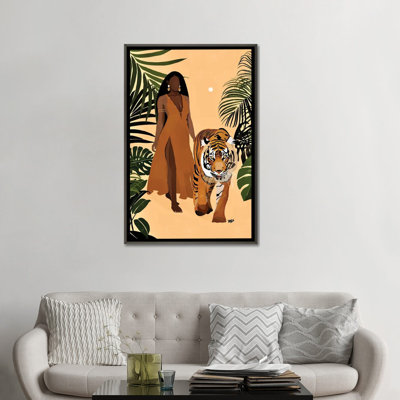 « Aliya » par Bria Nicole-impression d’art graphique