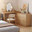 Coiffeuse avec miroir lumineux, 6 tiroirs