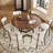 Modern Farmhouse Kitchen Dining Table Set-1072229120-1072229121-1066714989