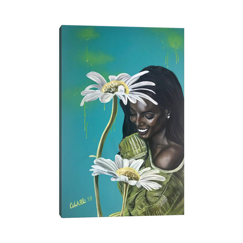 I'm So Happy by Stina Aleah - Wrapped Canvas Gallery-Wrapped Canvas Giclée, 66.04 cm H x 45.72 cm W