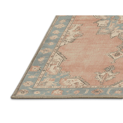 Machine Washable Afyon Beige Area Rug