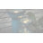 27" Modern Water Fountain with LED Lights, Blue Resin Column Cascading Waterfall Decor, 3-Tier Weather-Resistant Outdoor Feature-808276569