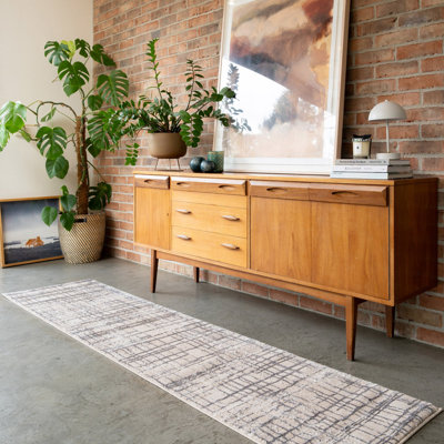 Abstract Machine Tufted Area Rug
