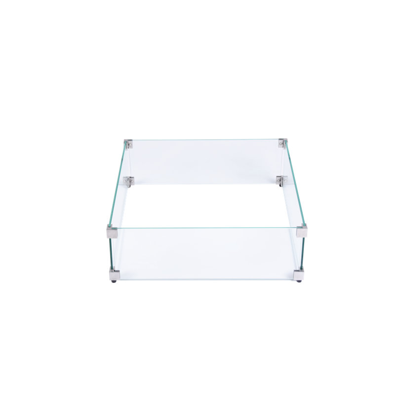 Elementi Plus Square Fire Pit Flame Guard