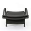 Fauteuil en osier avec accoudoirs Salem
