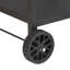 VEVOR Bar Cart with Metal Outer Material