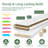 84''H Bifold Barn Door Solid Manufactured Wood White Primed Paneled Closet Pantry Doors with Hardware Kit-123171893-123171894
