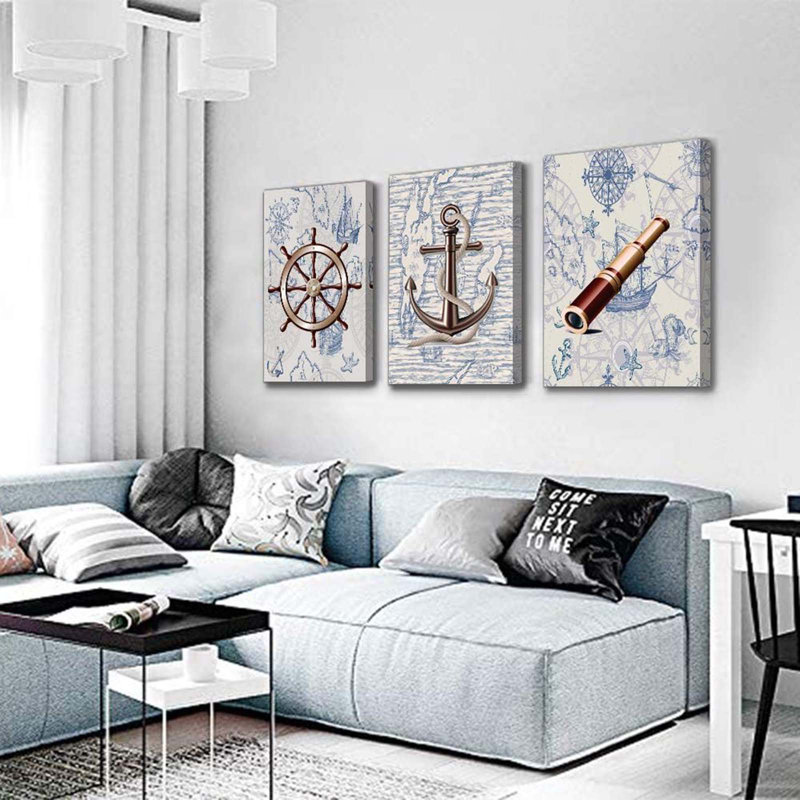 3 Piece Wrapped Canvas Print