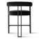 Rienna Set of 3 Mdern 24" Upholstered Velvet Solid back Counter Stool