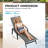 Set of 8 Outdoor Lounge Chairs with 5-Position Adjustable Backrest, PVC-coated Polyester Fabric, Metal Frame for Patio, Garden, Poolside, Balcony-393926060