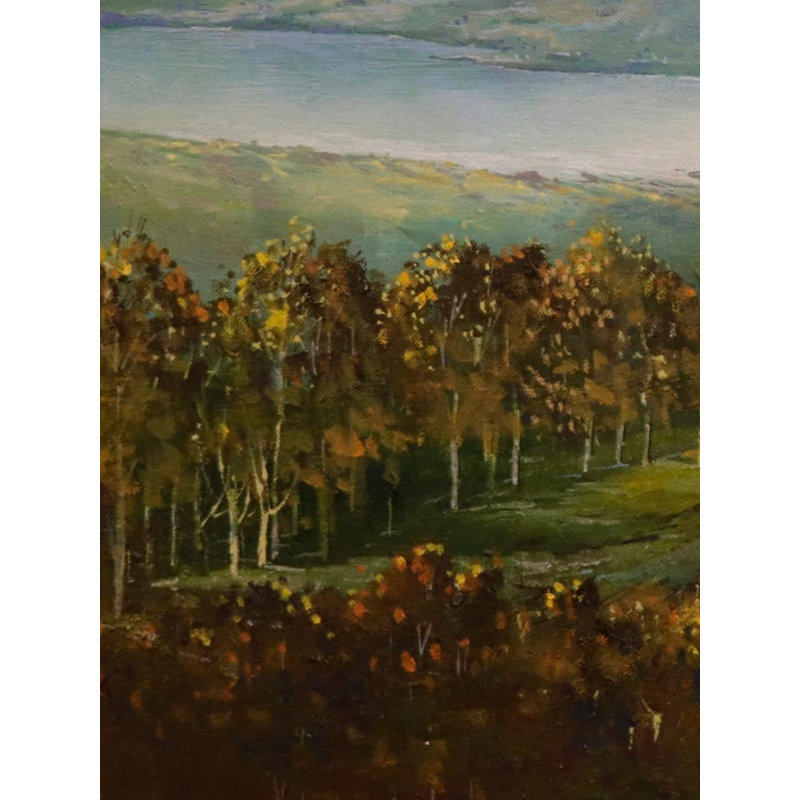 Magnifique paysage naturel | Huile sur toile | Par Kshirsagar Sanjay Krishna