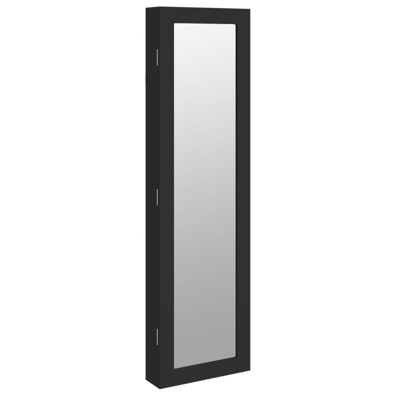 Nashyah Jewelry Armoire, Black