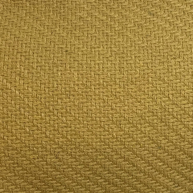 Housse de coussin en polyester texturé, 12 po x 24 po, Or