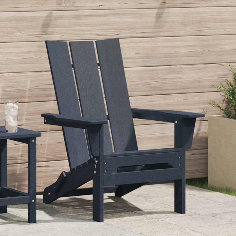 Outdoor Adirondack Chair, Navy