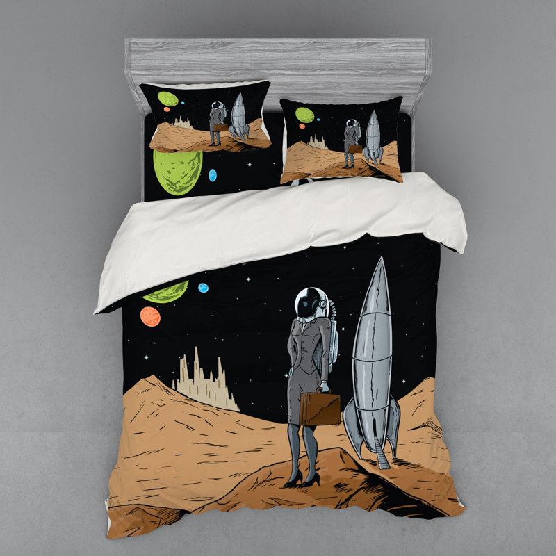 Polyester Duvet Cover, Queen Duvet Cover + 3 Additional Pieces