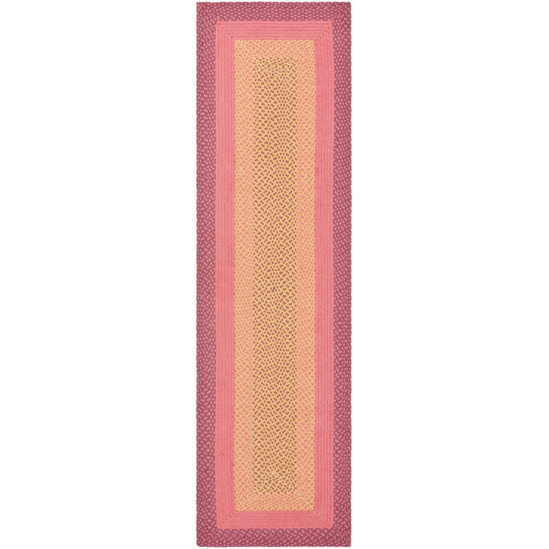 Georgina Hand Woven Cotton Striped Rug, Runner 2'3" x 6'