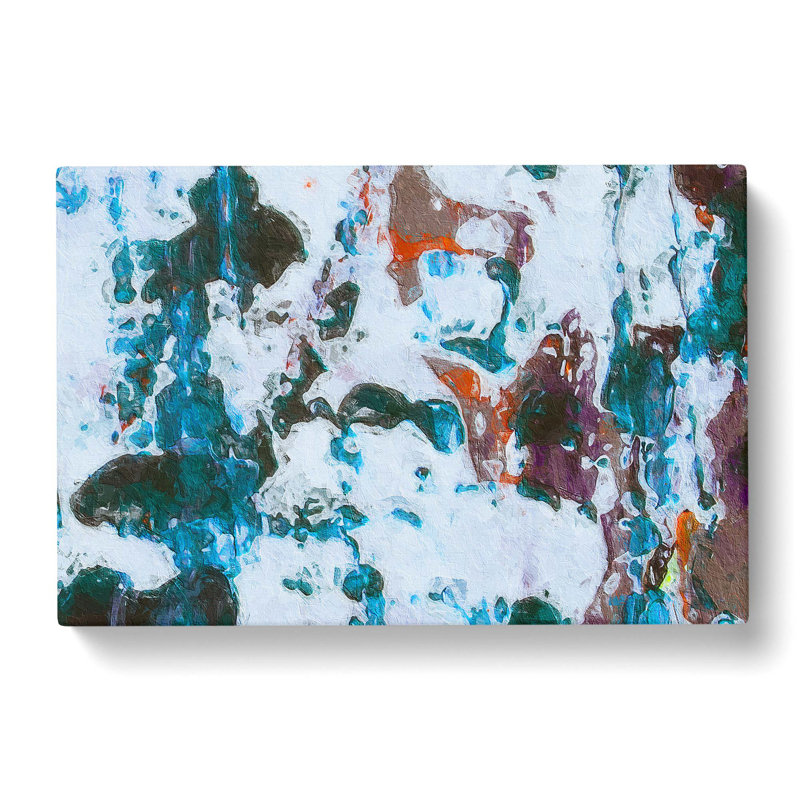 Abstract Art Painting Vol.69 - Wrapped Canvas, 50cm H x 76cm W x 3cm D